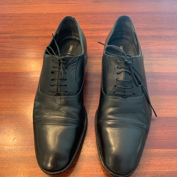 Men's Black Dress Shoes - Picture 1 of 5